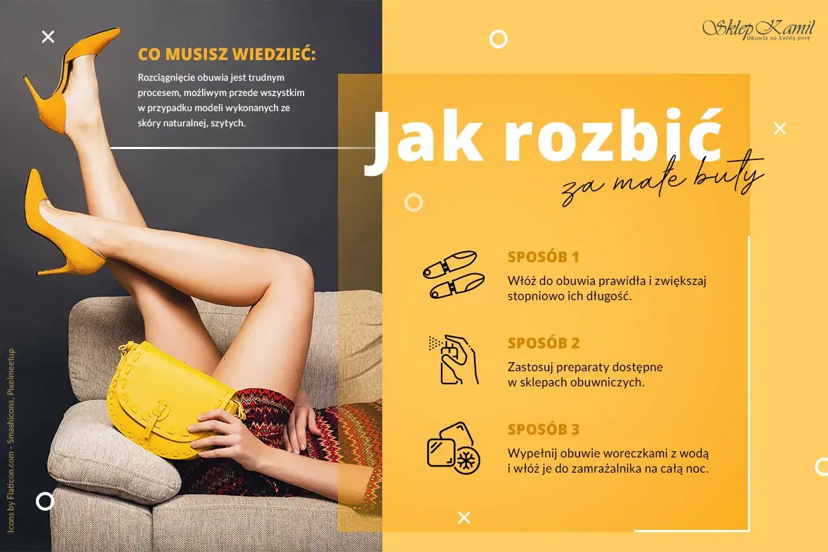 Jak rozciągnąć buty? Poznaj 3 sposoby: prawidła, preparaty i zamrażarka. Poradnik dla za małych butów.